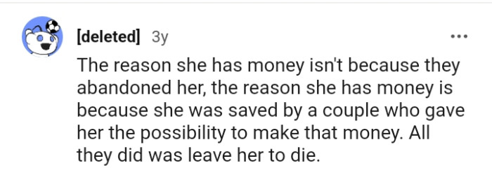 She Has Money Now Because She Was Saved by a Kind Couple