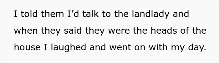 They said they were the heads of the house