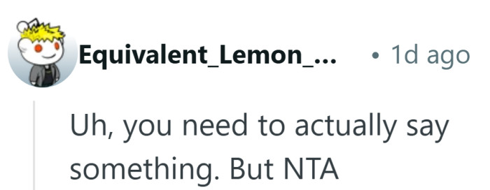Sometimes the simplest advice hits hardest, especially when the whole mess started with silence.