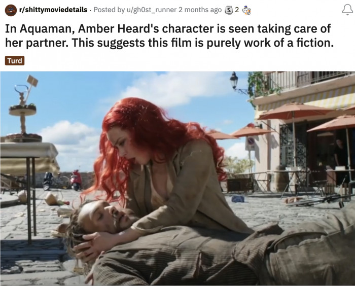 13. Her wig was more realistic