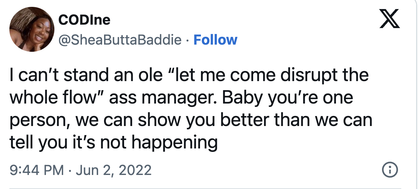 18. It's clear they are goofing off.