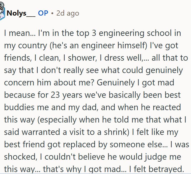 OP explains: