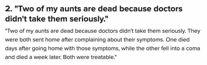 2. The fact that it’s treatable is heartbreaking and infuriating.