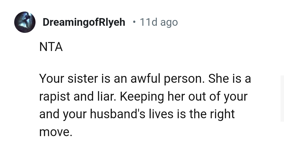 Keeping her out of your life