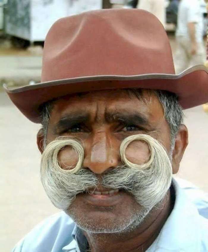 9. How can the mustache curl upwards like that? I'll say that this is a fantastic one!
