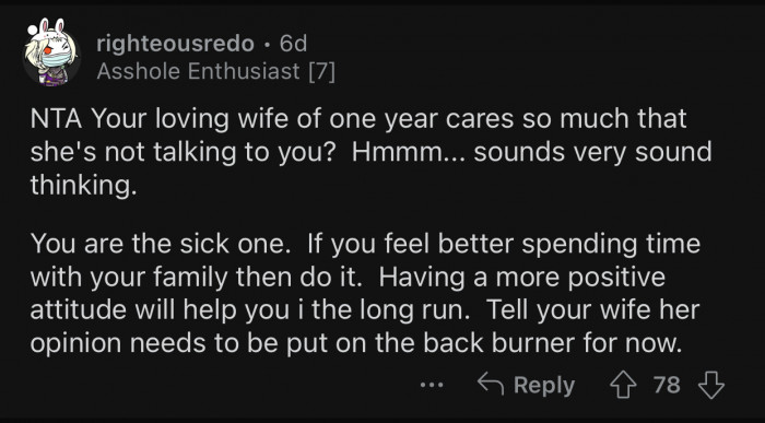 No one is allowed to make that decision except for OP.