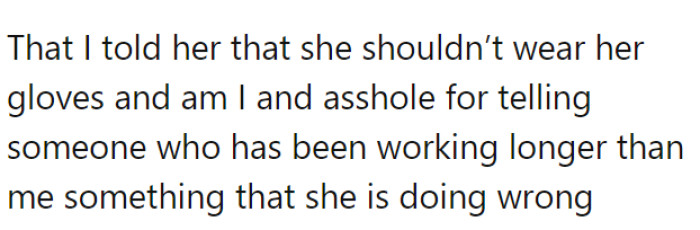 OP has offered the following explanation for why they think they might be the asshole: