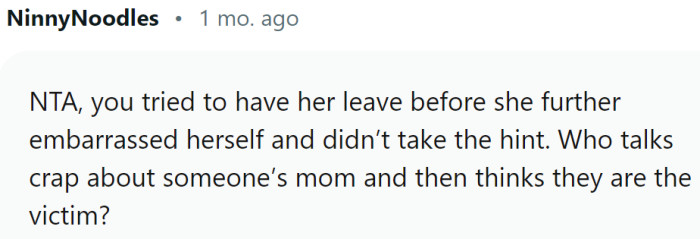 Many people, actually