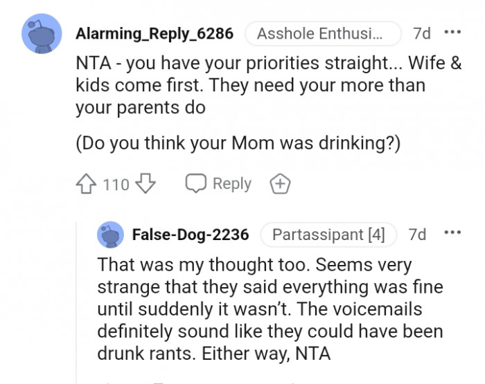 They need you more than your parents do