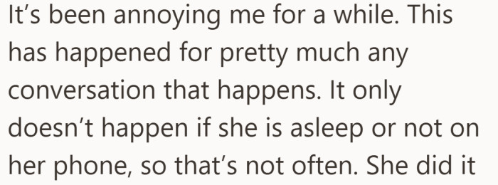 The frustration comes from how constant and predictable the pattern has become.