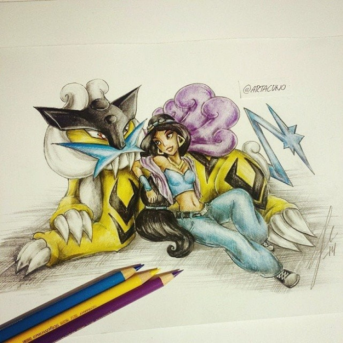 19. Jasmine and Raikou
