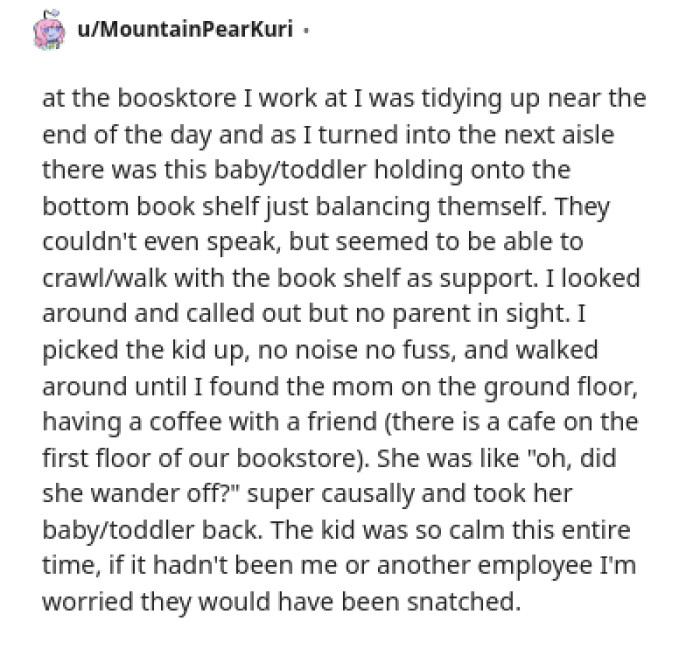 This Redditor has a similar story to share