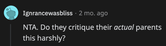 Is all of their vitriol reserved for OP's wife, or is there any left for their actual parents who abandoned them?