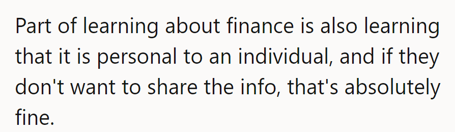 Finance 101: Boundaries matter.