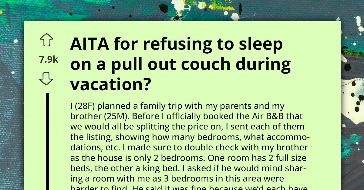 Man Stuck In Living Room During Vacation After Absurd Plan Fails, Takes Out Frustration On Family