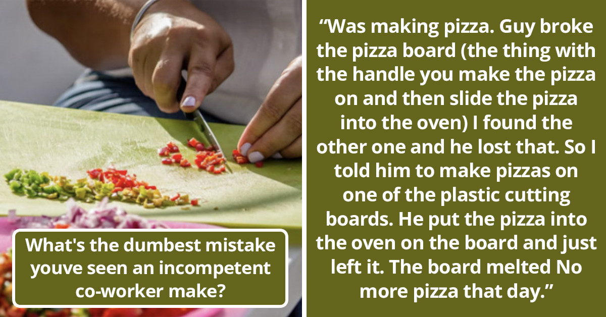 40 Times People Saw Clueless Colleagues Make Unbelievably Stupid Mistakes They Won't Be Forgetting Any Time Soon