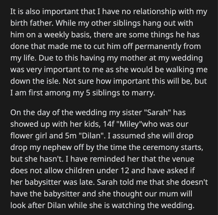 She left with her son and tried to take her teenage daughter as well, who, fortunately, refused