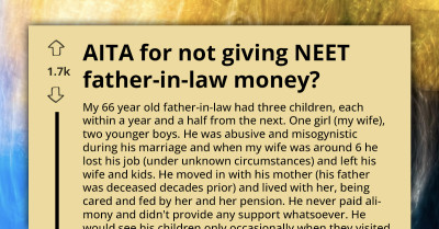 Deadbeat FIL In Hot Soup As Man Refuses To Give Him Money Until Demands Are Met