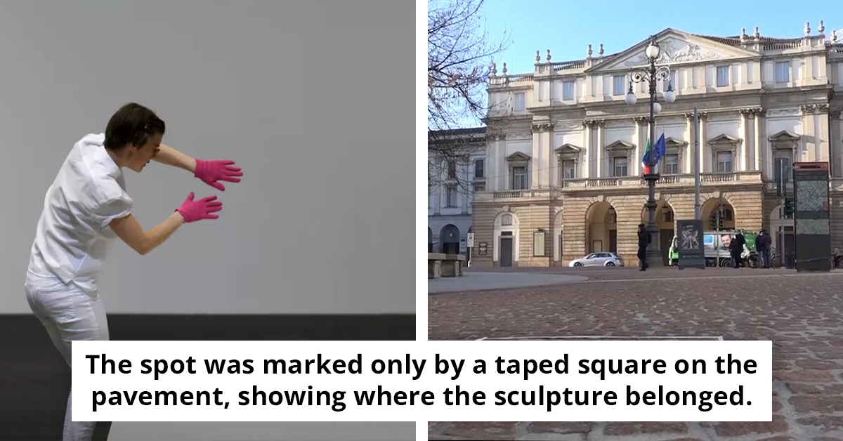 An Invisible Artwork Sold For $18,000