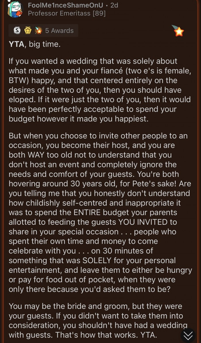 10. You both are way too old not to understand this