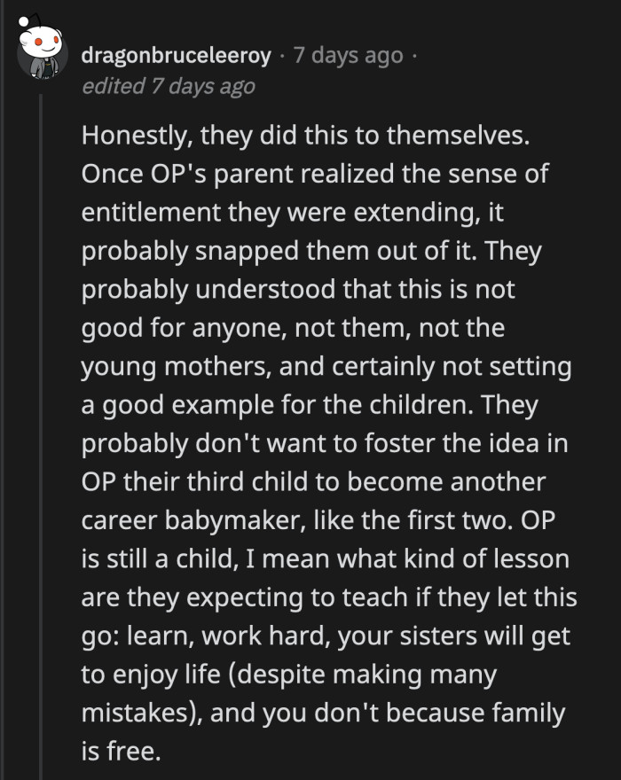 It took them long enough. The ultimatum was at least given at the right moment.