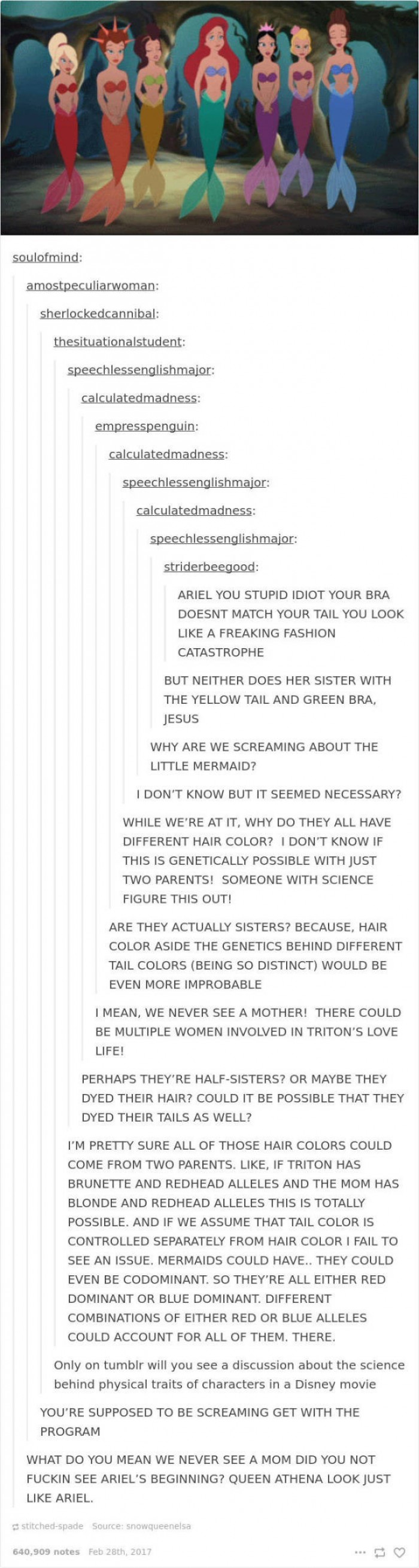 36. A discussion about the physical traits of Disney movie characters