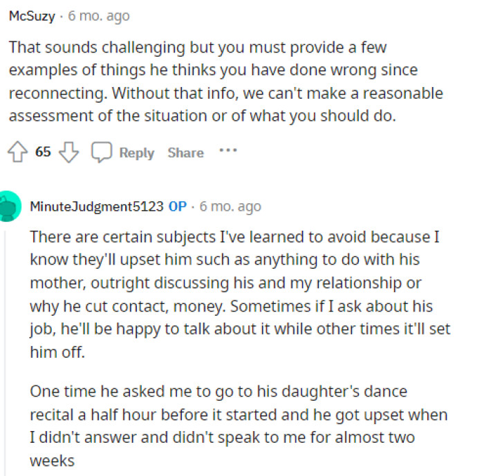 OP responded to this comment, which gives us insight into what is really going on here and why his son might be getting upset with him so quickly.