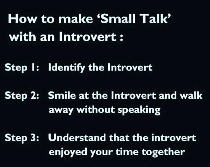 20. How to make an introverted small talk