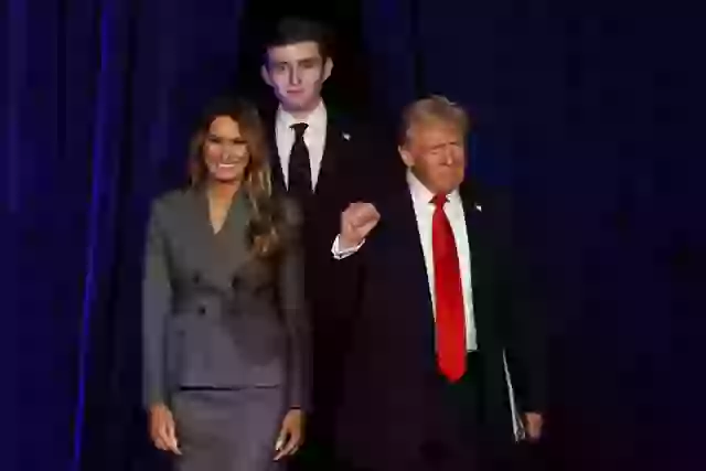 The president is the father of five children.