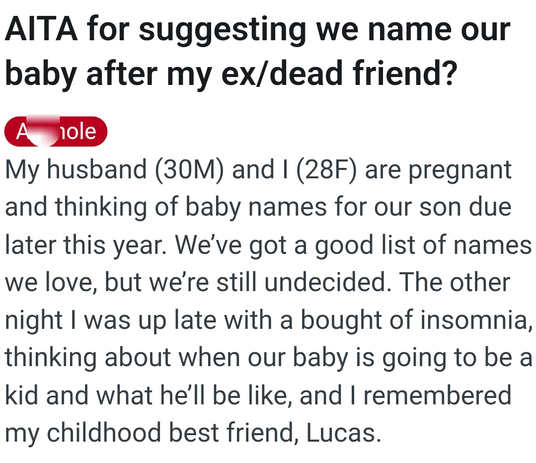 The OP Kicks Off Her Story