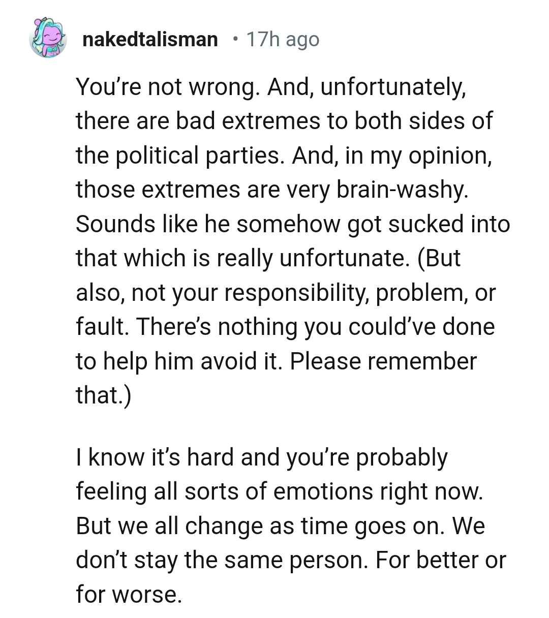 There's nothing the OP could have done to help him avoid it