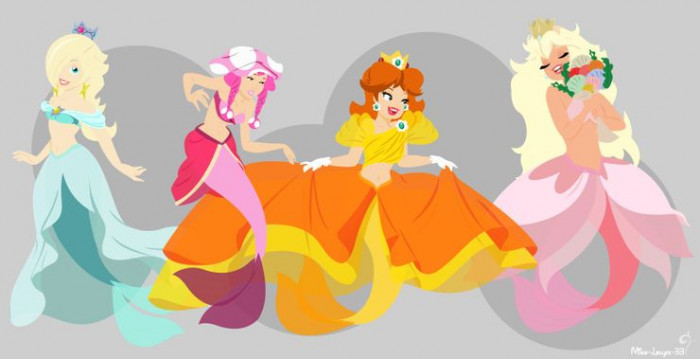 17. If the Mushroom Kingdom were under the sea