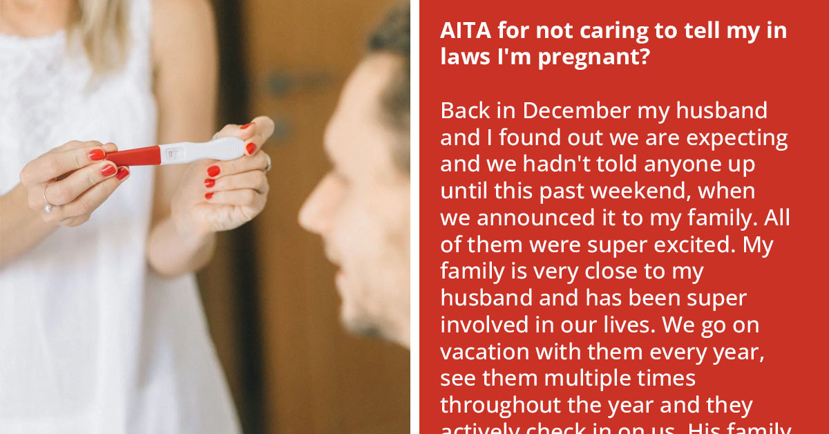 Woman Thinks It's A Waste To Tell Her Uncaring In-Laws About Her Pregnancy, Husband Gets Hurt About It