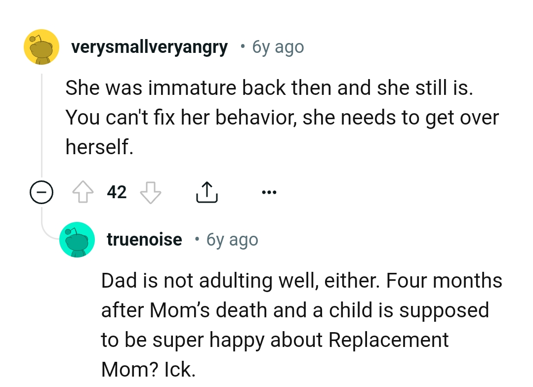 She needs to get over herself and fix her behavior