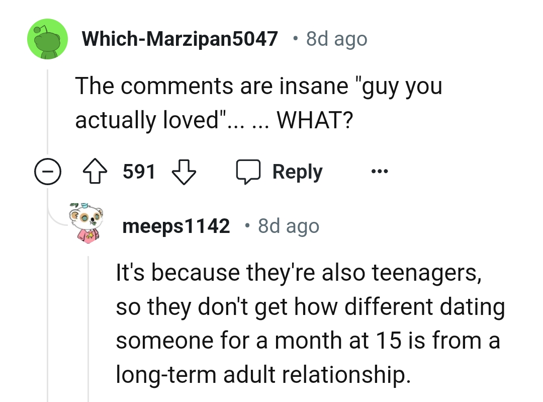 It's Because They Are Also Teenagers