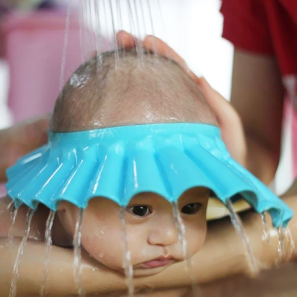 23. A Baby's Shower Cap