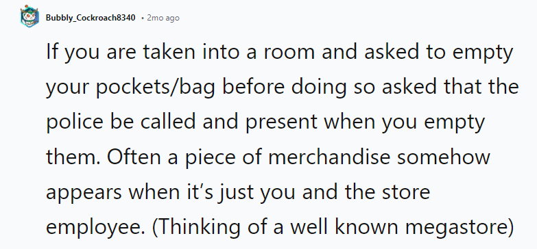 Thinking of a well-known megastore