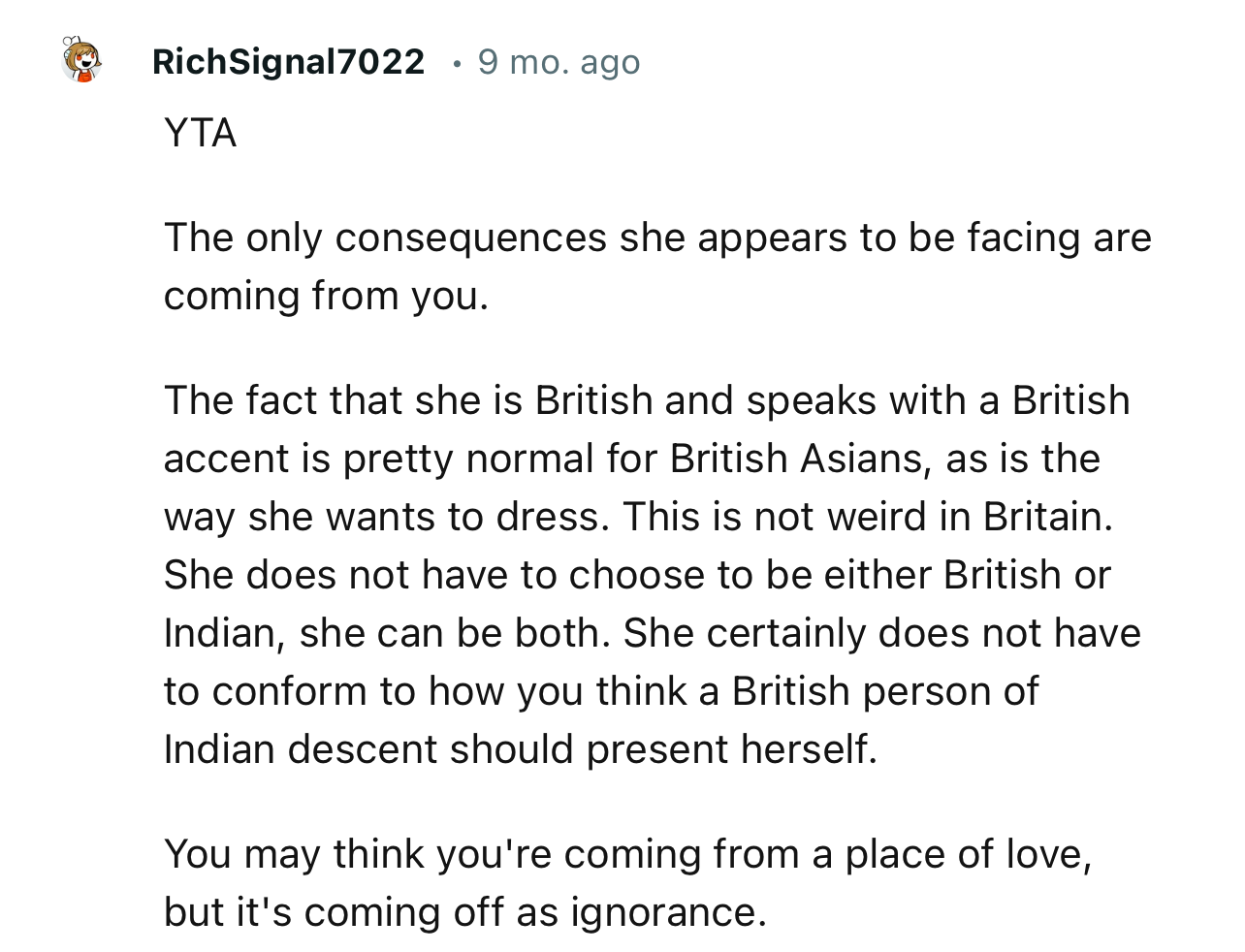 “YTA…The only consequences she appears to be facing are coming from you.”