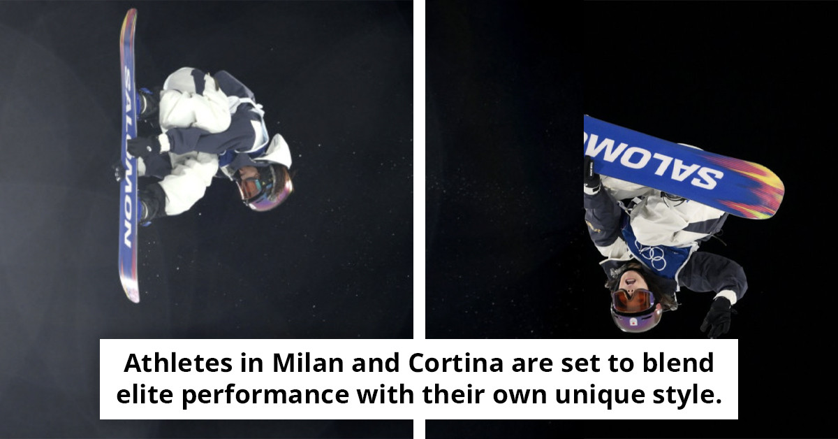Discover the real explanation behind why Winter Olympics snowboarders are sporting their bibs on just one shoulder.
