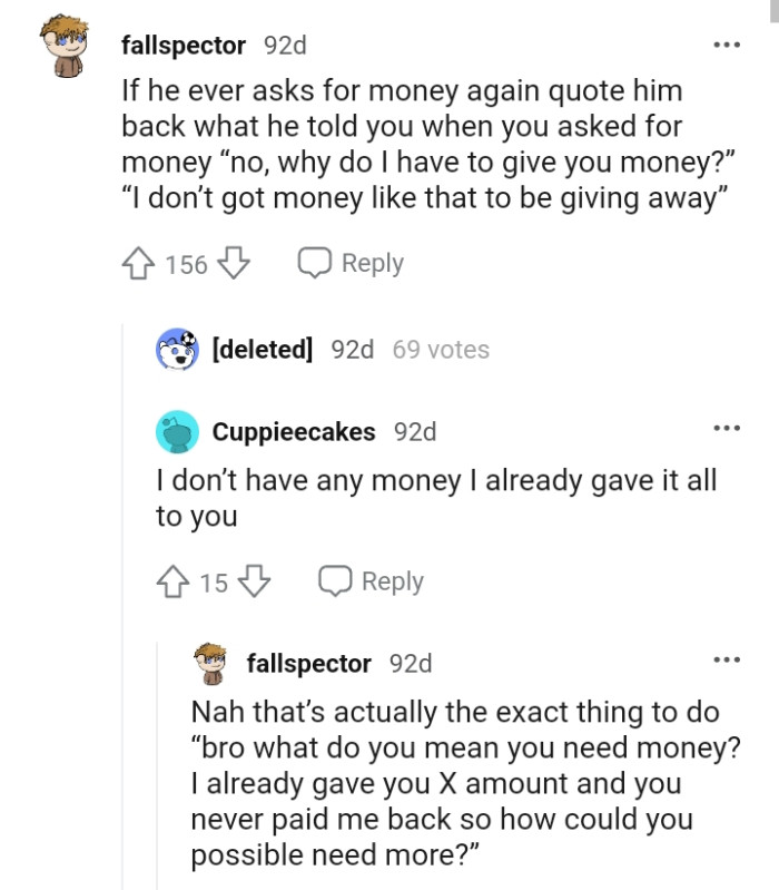 The Reddit post received close to a thousand comments, and here are a bunch of the most upvoted ones