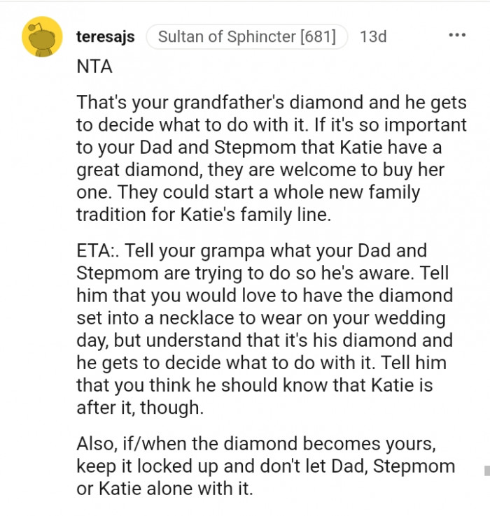 Telling your grandpa what they are trying to do