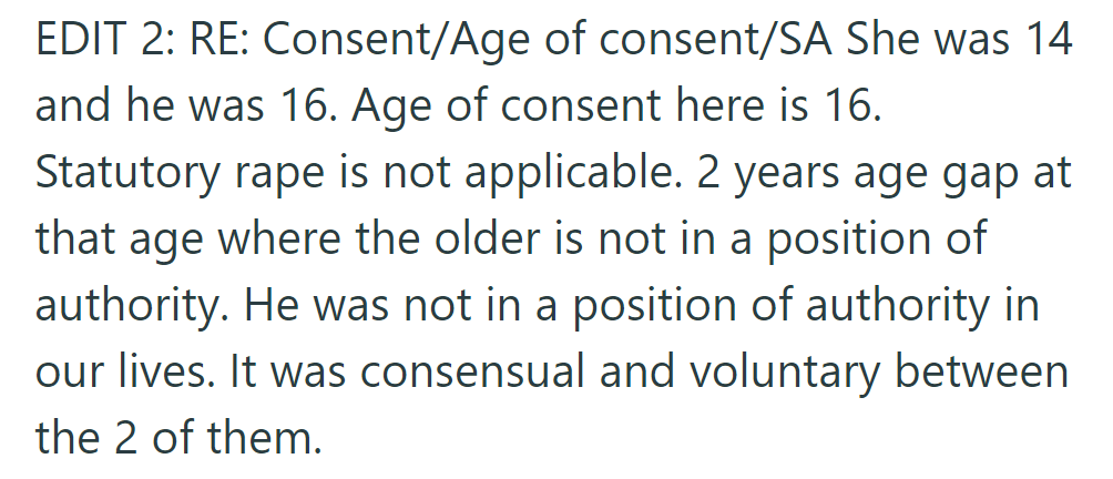 Some more clarifications...