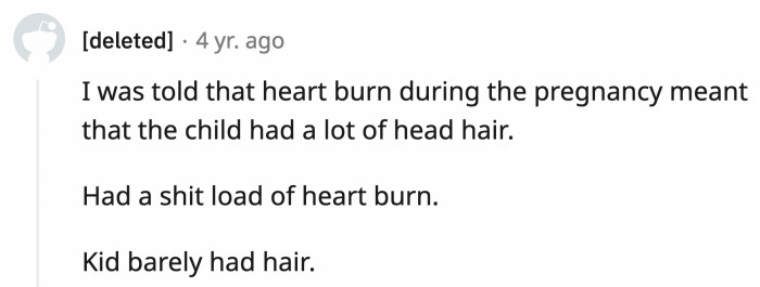 25. Everybody knows hair tickles the heart, causing heartburn