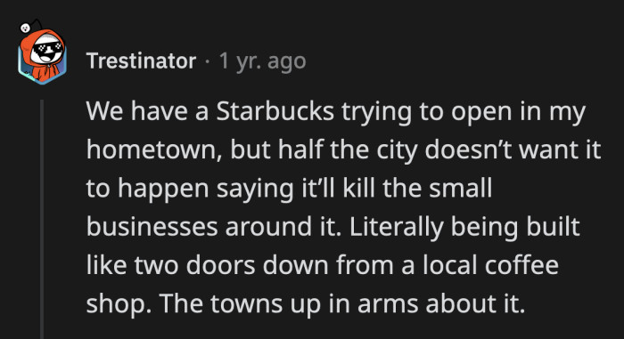 23. They are trying to gentrify your town!