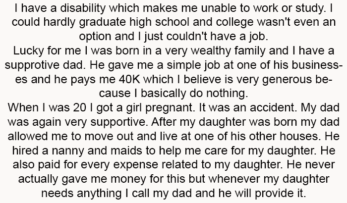 OP Starts His Question