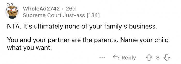 It's none of their business.