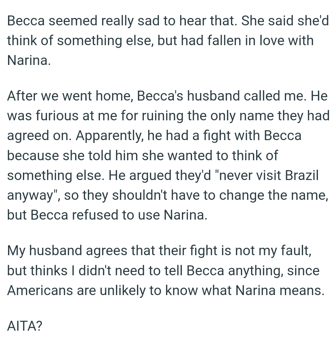 OP's Husband Agrees That Their Fight Is Not Her Fault