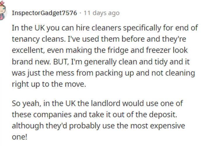 There are actually a few different things that OP might be able to do in this situation, and people from all over came to give tips on how they could handle this.