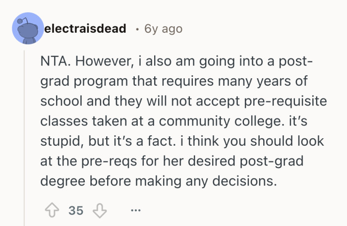A level headed reminder that some programs simply will not take CC credits, no matter how unfair it feels.