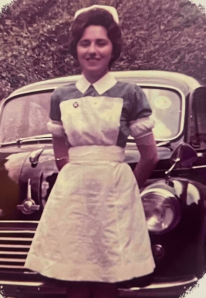 "My Lovely Granny Passed Away This Week Aged 92. Here She Is When She Graduated As A Nurse In The 1950’s. I Love Her Uniform!"